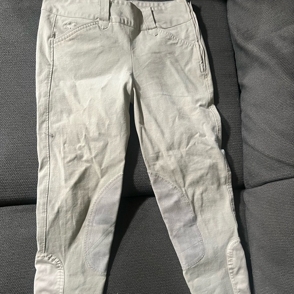 Piper side zip knee patch breeches - Picture 1 of 5